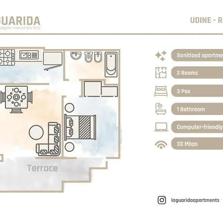 Relais Giusti 2 - La Guarida Apartment Udine Exterior photo